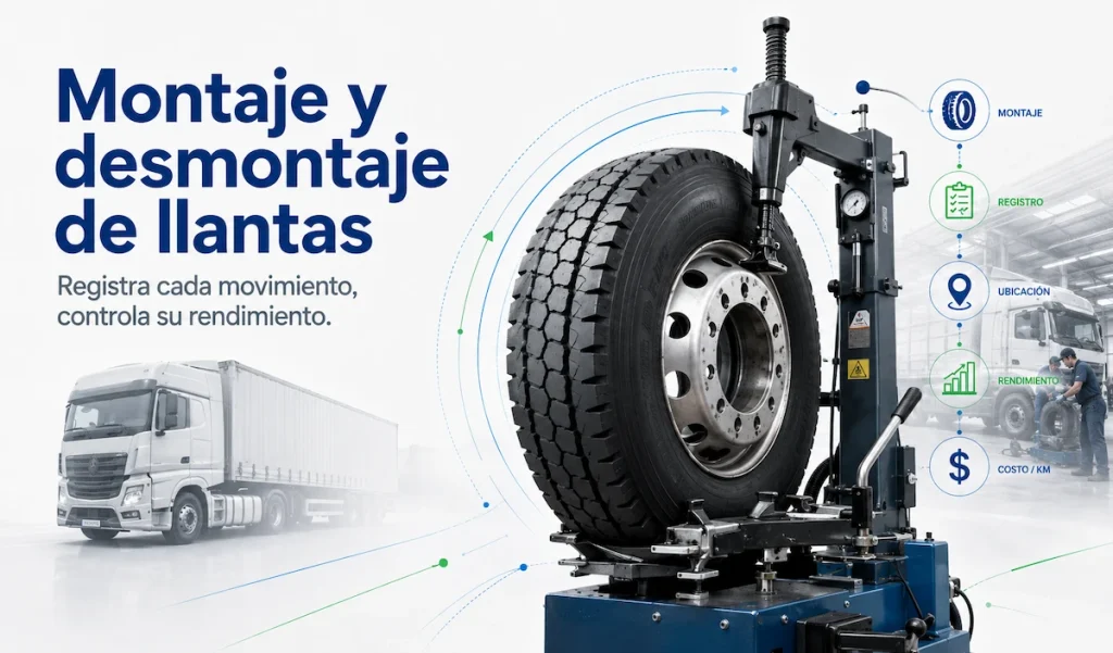 Montaje y desmontaje de llantas