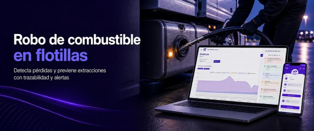 Robo de combustible en flotillas: cómo detectarlo y prevenirlo