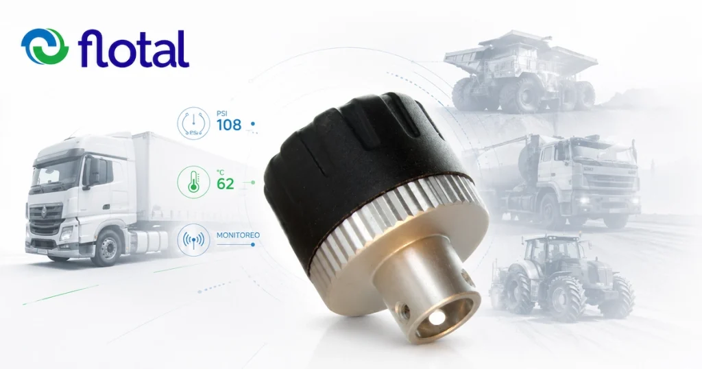 Sensor de llanta para camiones