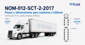 Configuración T3-S2-R4 de nueve ejes y 34 llantas para doble remolque