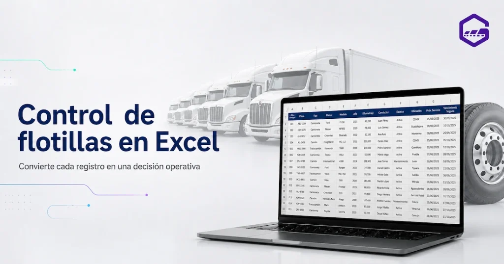 Control de flotillas en Excel