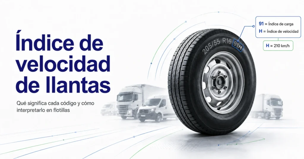 Índice de velocidad de las llantas