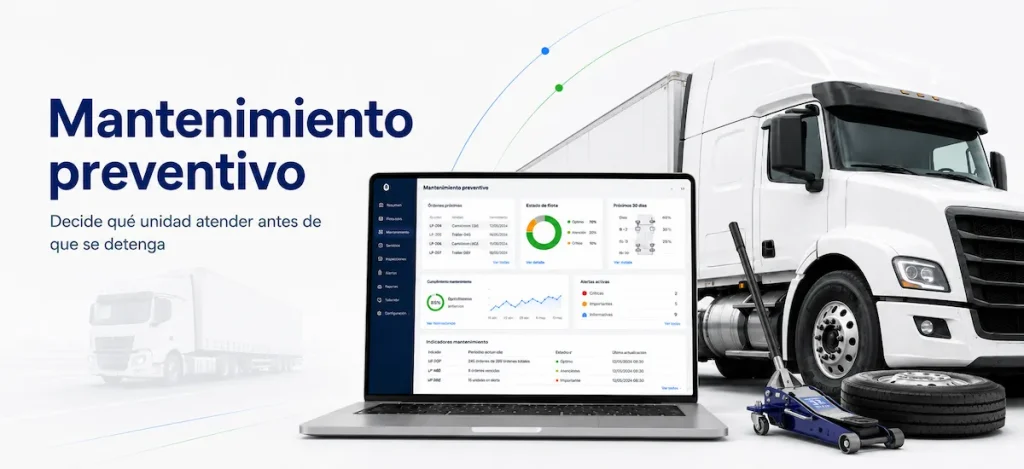 Mantenimiento preventivo de flotillas