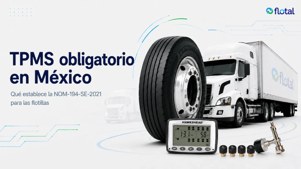 TPMS obligatorio en México: qué establece la NOM-194-SE-2021