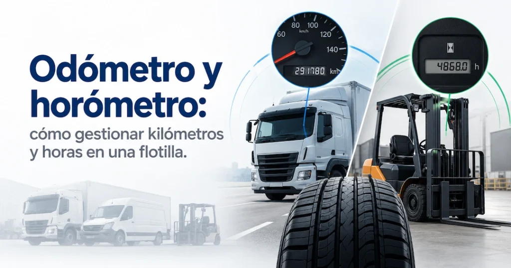 Odómetro y horómetro