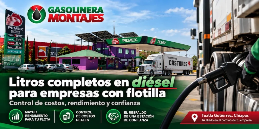 Litros completos de diésel