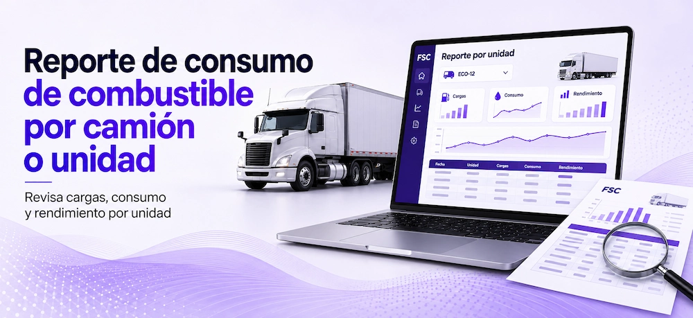 Reporte de consumo de combustible