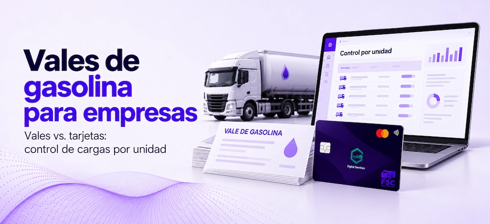 Vales de gasolina para empresas